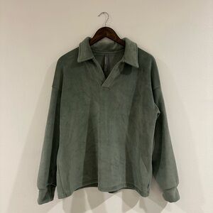 Mondetta Sage Green Pullover Sweatshirt
